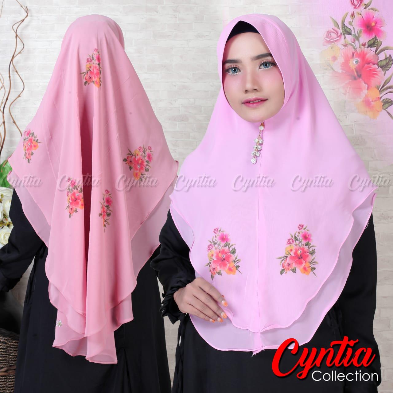 Jilbab Instan / Bergo Instan Printing Terbaru