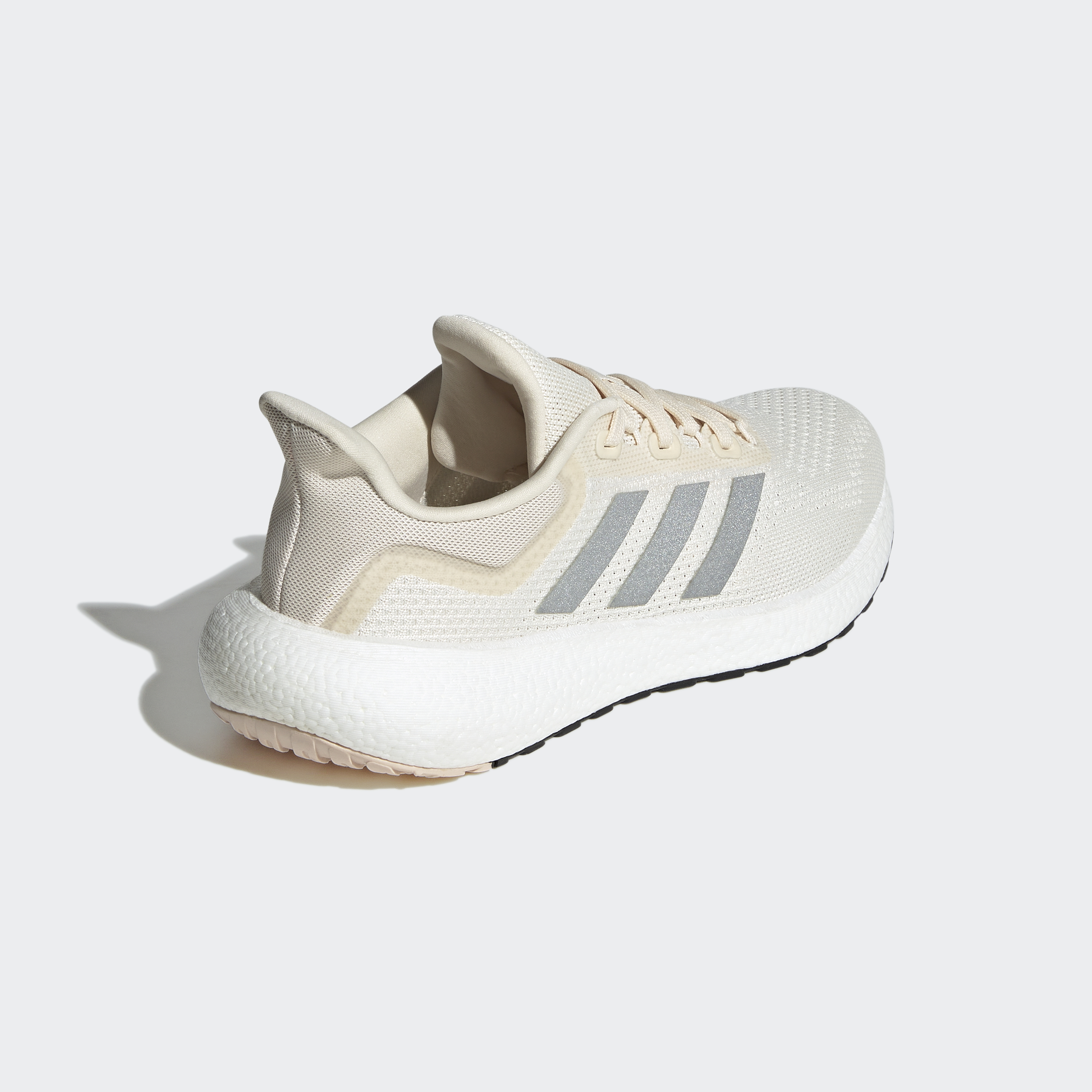 adidas RUNNING Giày Pureboost 22 Nữ Màu be GW3533