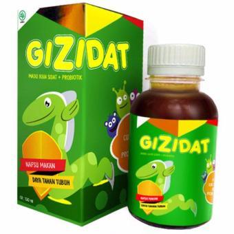 MADU ANAK GIZIDAT Omega 3, 6 dan 9 serta Vitamin A dan B 130ml Madu Hutan dan Ikan Sidat asli