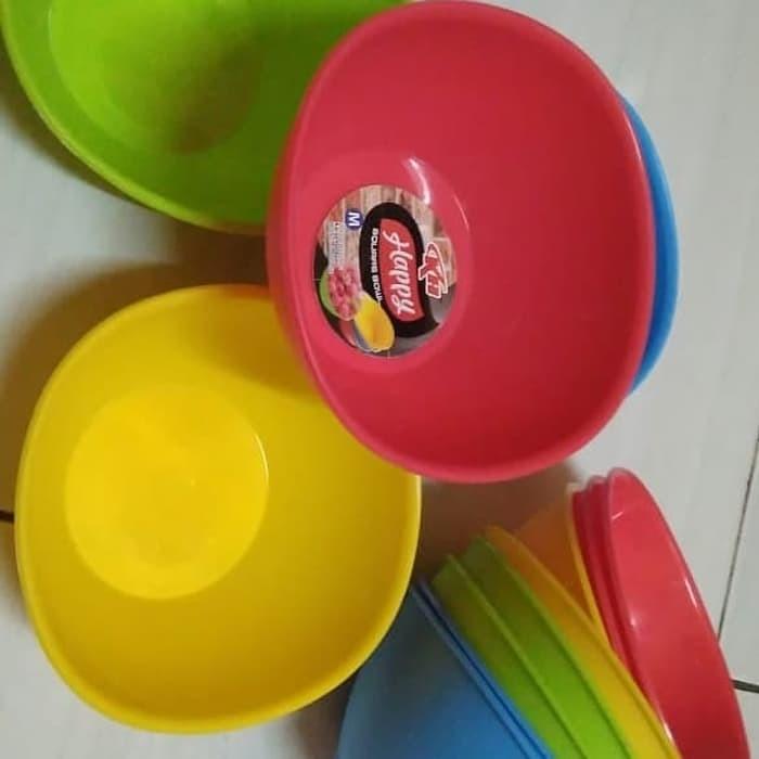 Selalu Ada - Mangkok kobokan 13cm 12pcs / Mangkok Makan / Mangkok Plastik - 1Lusin 12pcs