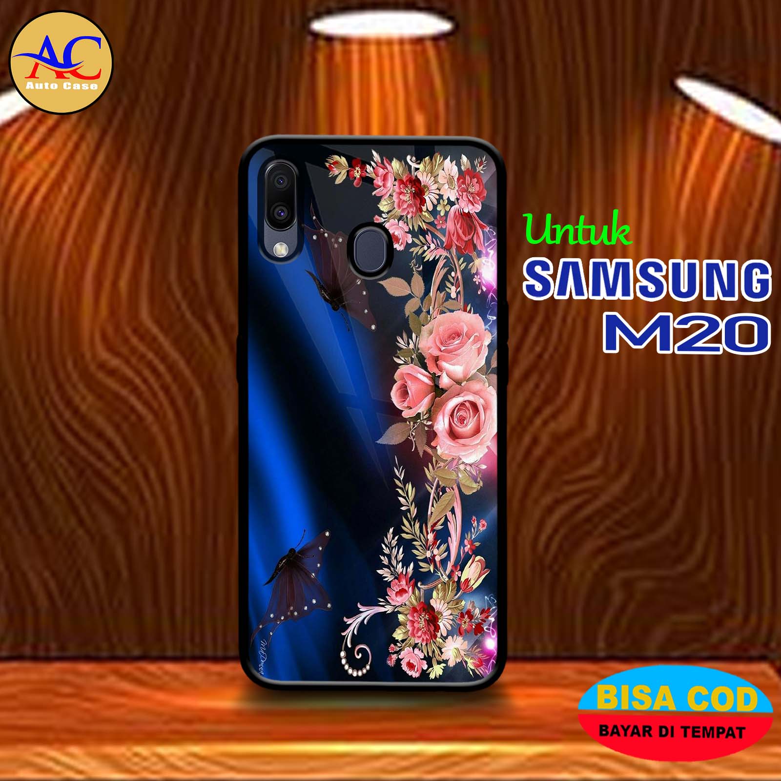 Case Premium Compatible For SAMSUNG M20 Motif BNGA Casing Softcase