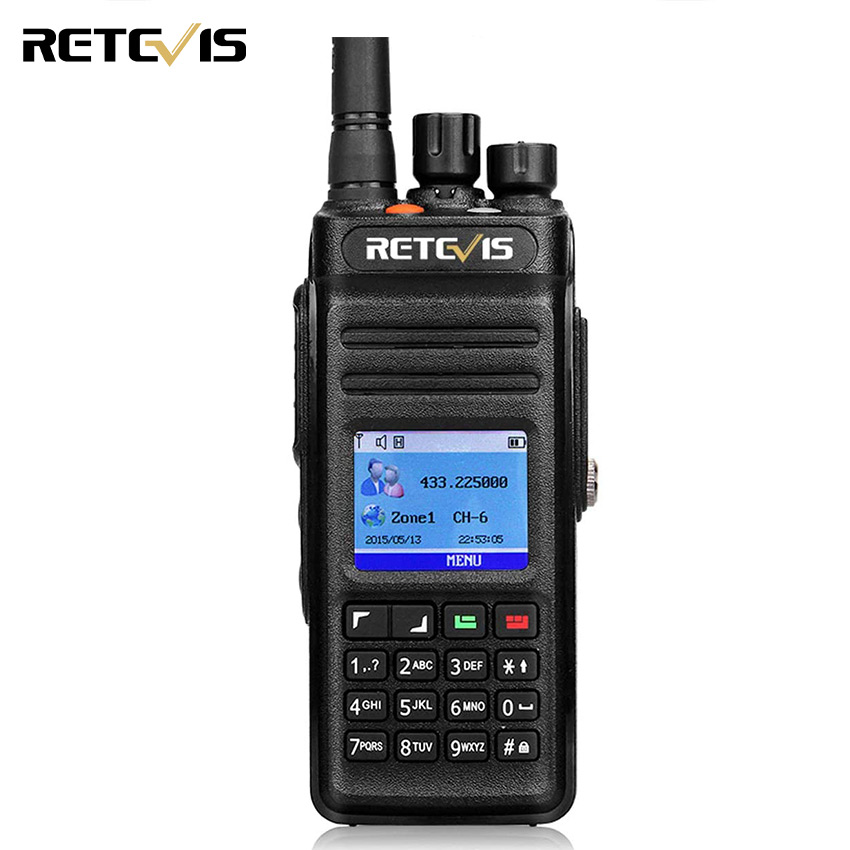 Retevis RT82 Dual Band 3000CH IP67 Waterproof DMR Walkie-Talkie DCDM with GPS 
