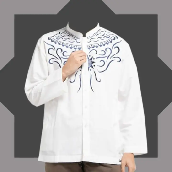 Baju Koko Preview By Itang Yunasz Lengan Panjang / Koko Bordir Pvl 75 |  Lazada Indonesia Baju Koko Preview By Itang Yunasz Lengan Panjang / Koko Bordir Pvl 75 |  Lazada Indonesia