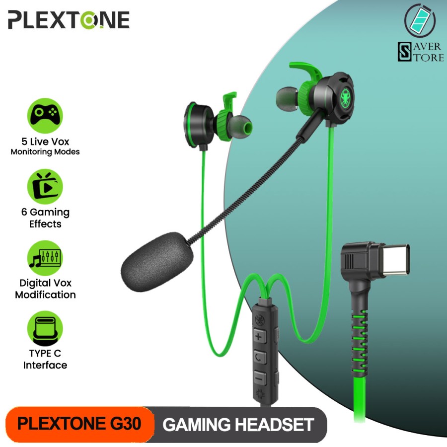 PLEXTONE G30 Headset Gaming Earphone 