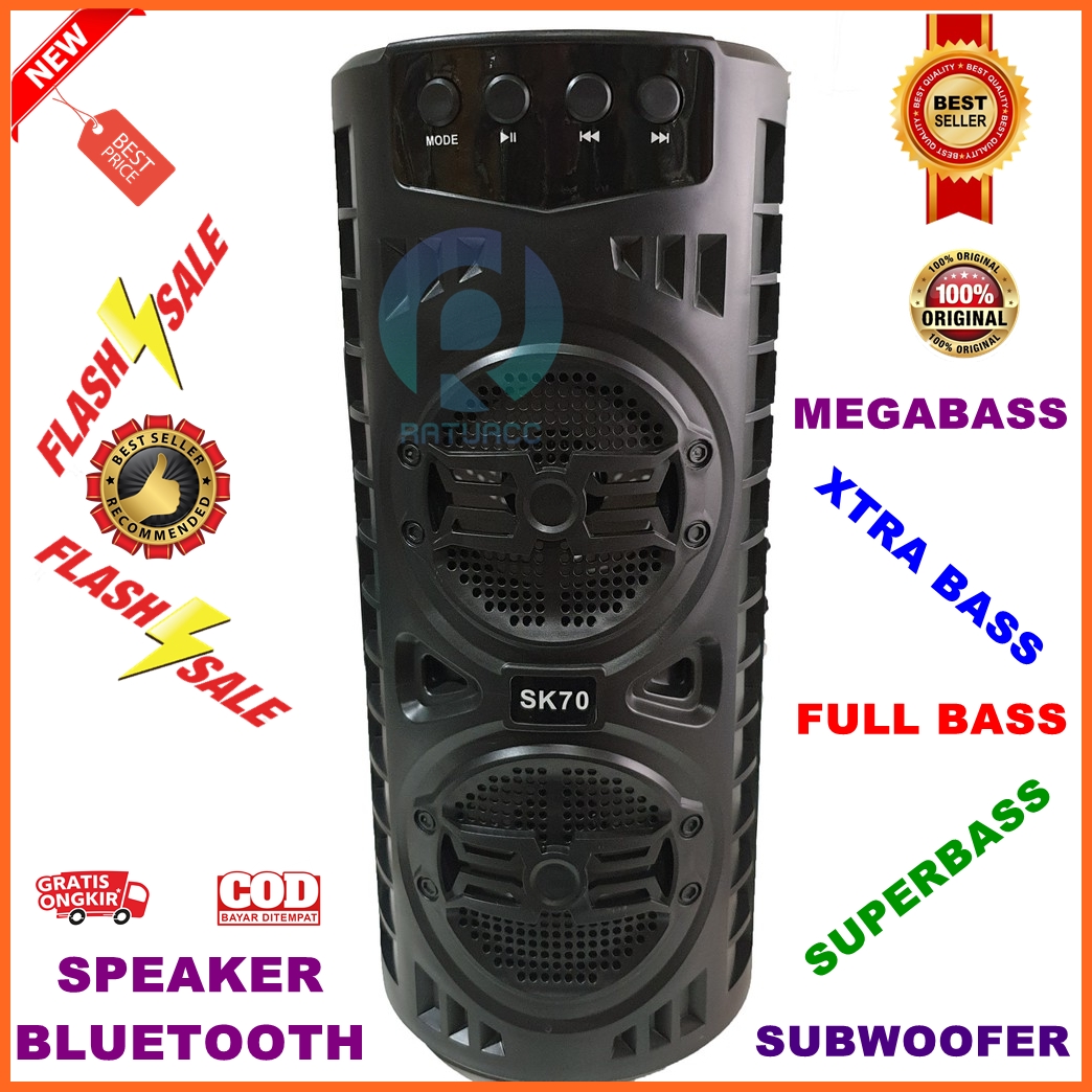 Speaker bluetooth extra bass jumbo Speaker besar bluetooth super bass