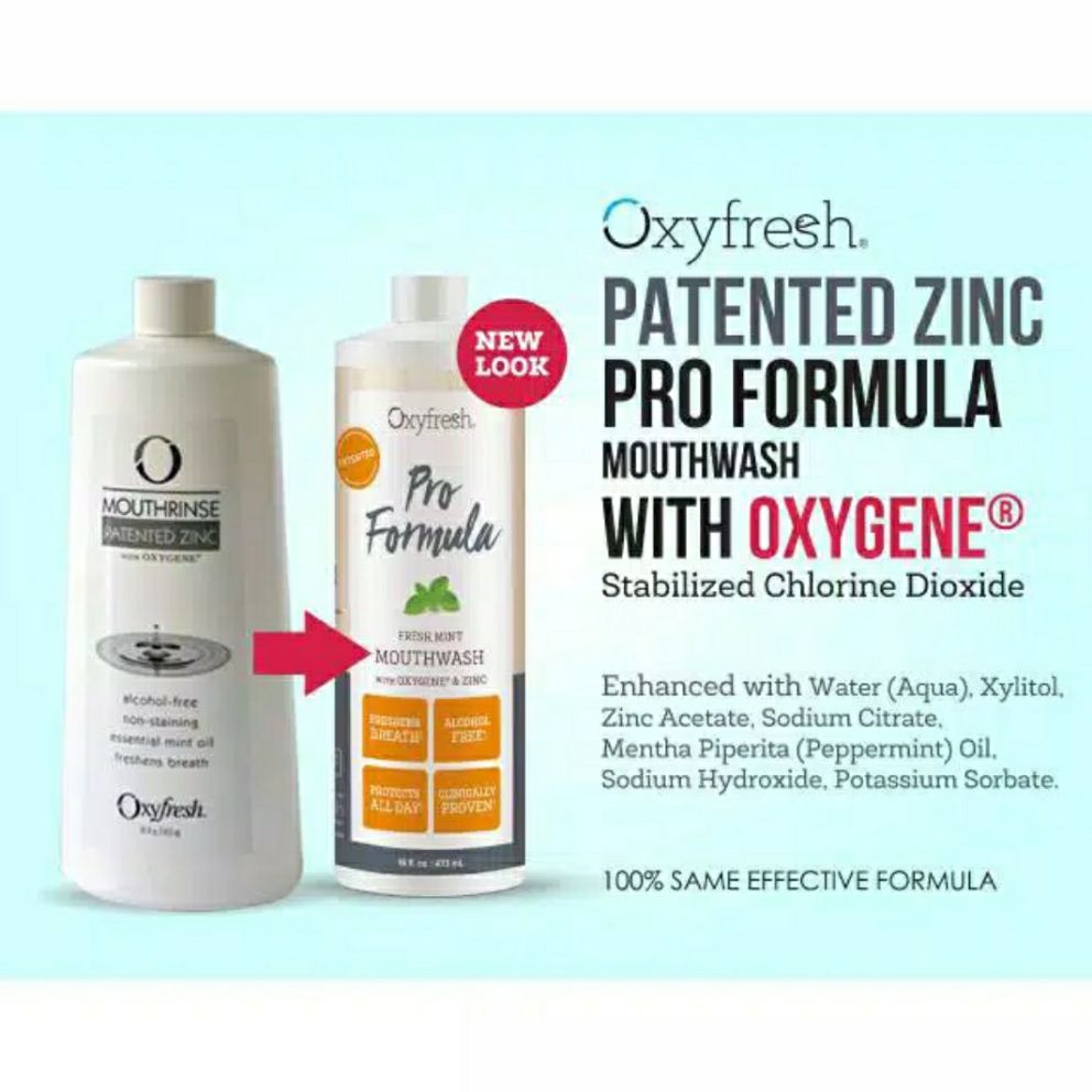 oxyfresh mouthwash pro formula 473ml Lazada Indonesia