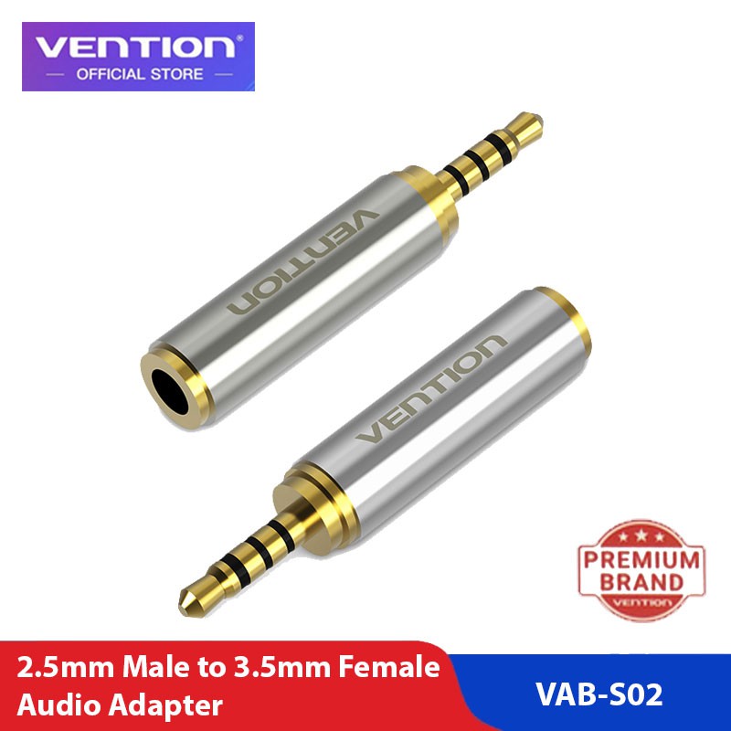 Vention Audio Jack Female to Male Adapter Converter