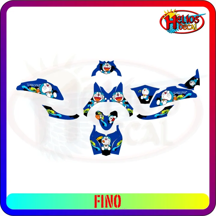 Sticker Decal Motor Fino Kartun Membeli Jualan Online Decals Emblems Dengan Harga Murah Lazada Indonesia