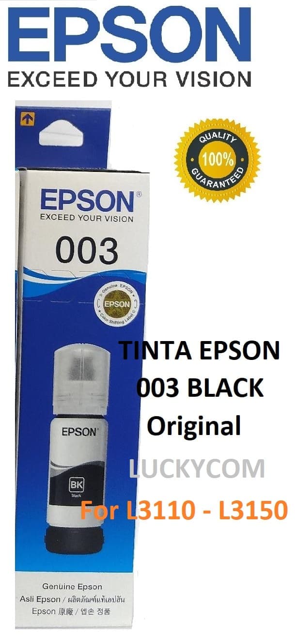 harga tinta epson l3150 original