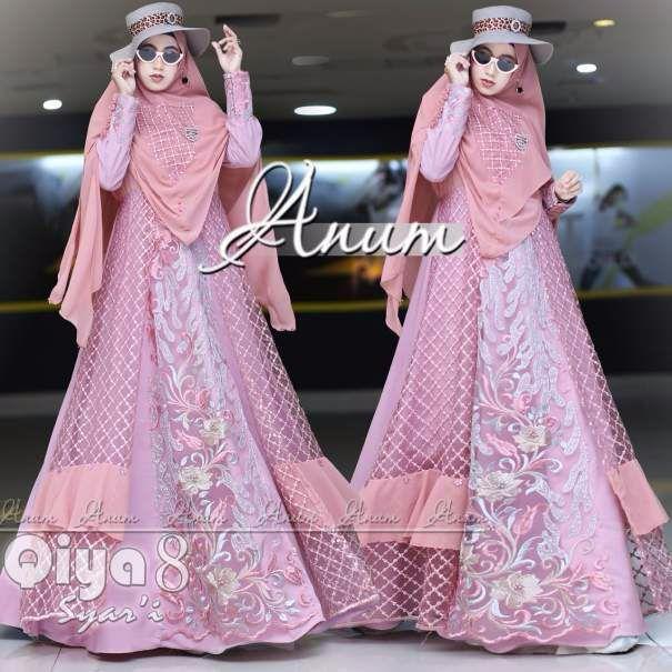 GAMIS PESTA SYARI QIYA Mix Vol by ANUM ORIGINAL BRANDED