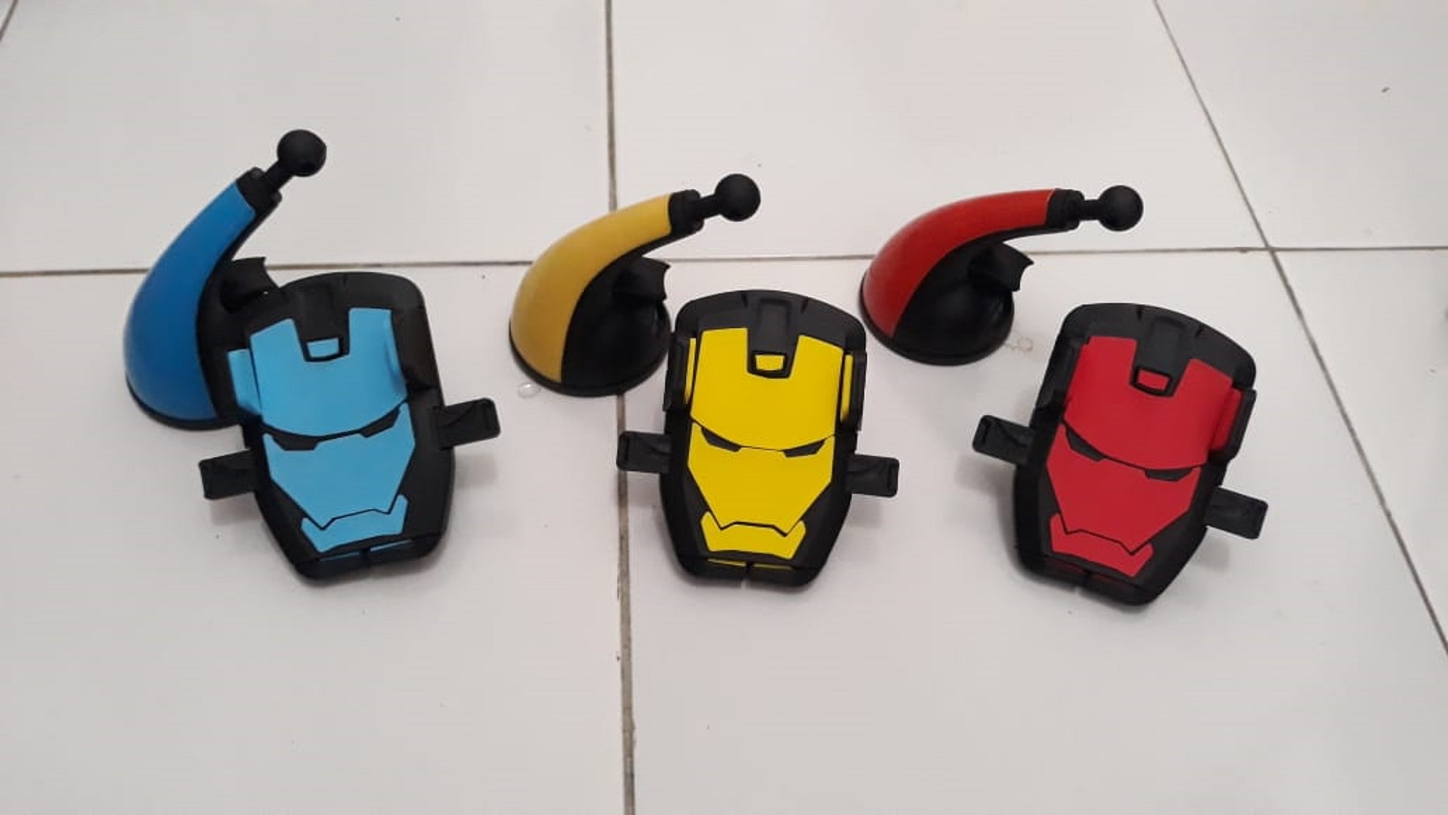 Car Holder Tempat HP Handphone Mobil Robot Iron Man Lazada Indonesia