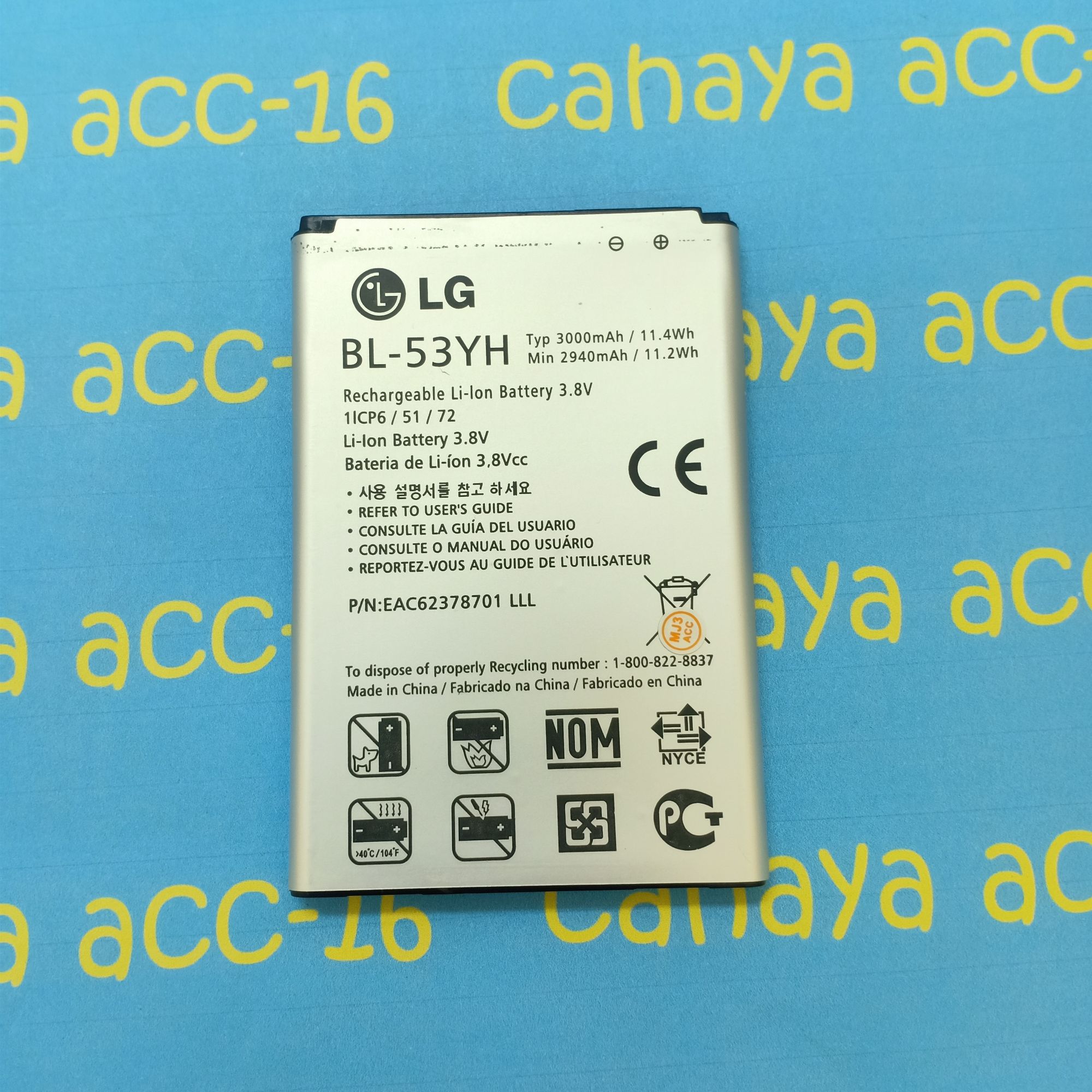 Batre Lg G3 Stylus Battery Baterai LG G3 BL-53YH Batre LG G3