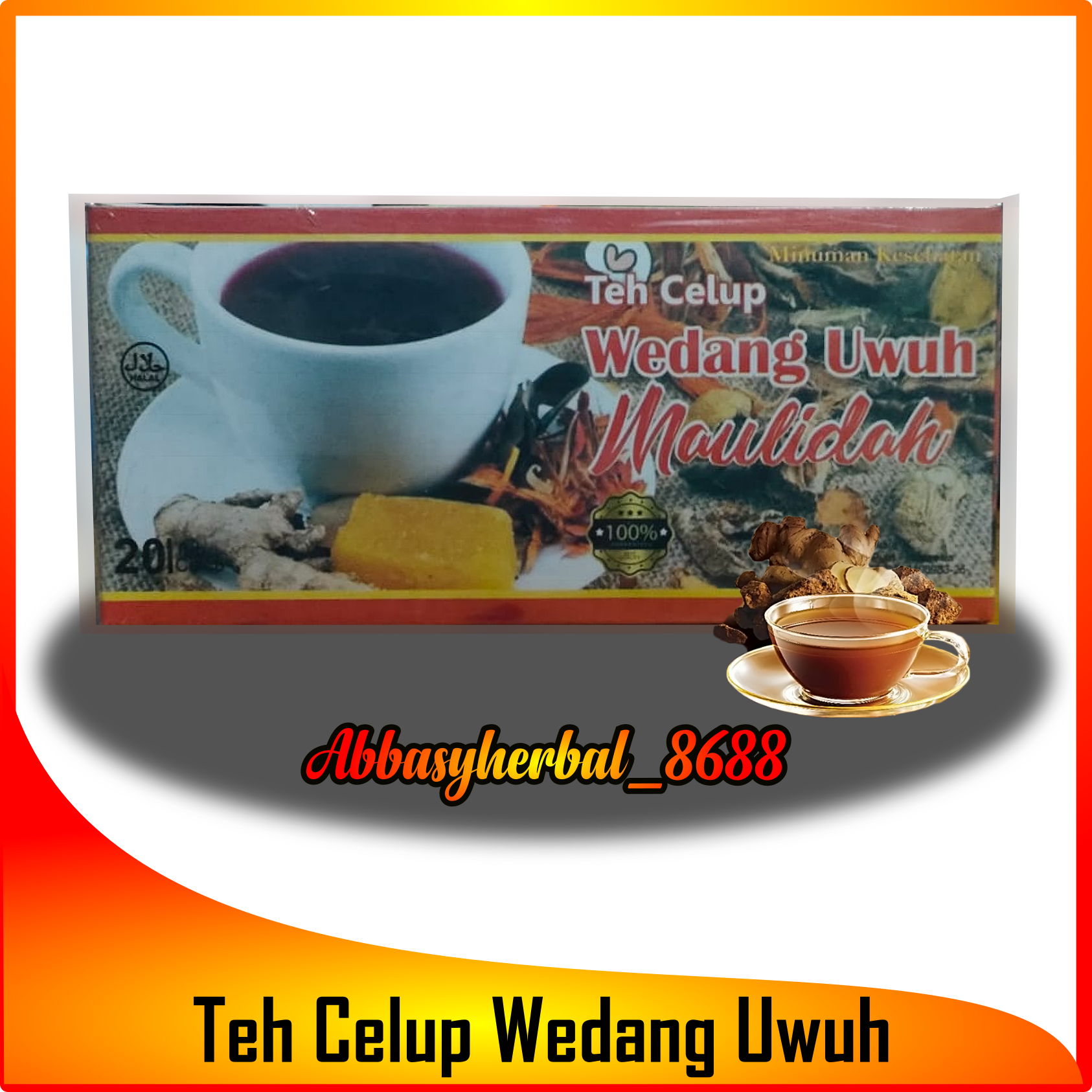 Abbasyherbal Minuman Kesehatan Teh Celup Wedang Uwuh Maulidah