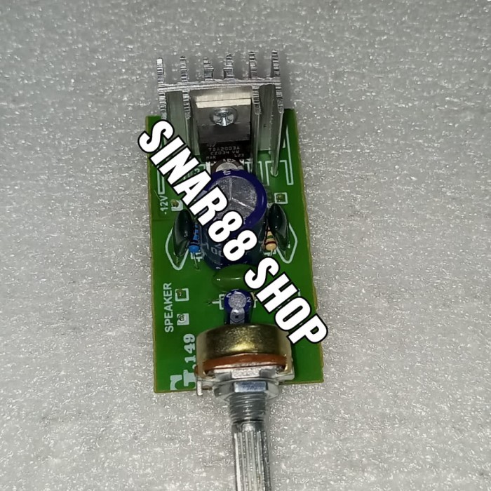KIT MINI POWER AMPLIFIER MONO TDA 2003 12V TDA2003 SI KANCIL SIKANCIL