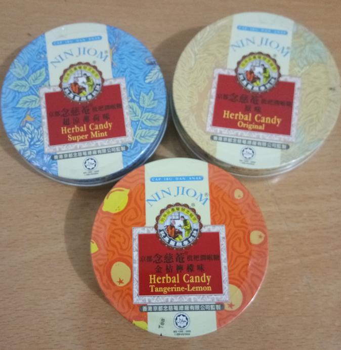Nin Jiom Herbal Candy Throat Lozenges Permen Tenggorokan/PERMEN VIRAL