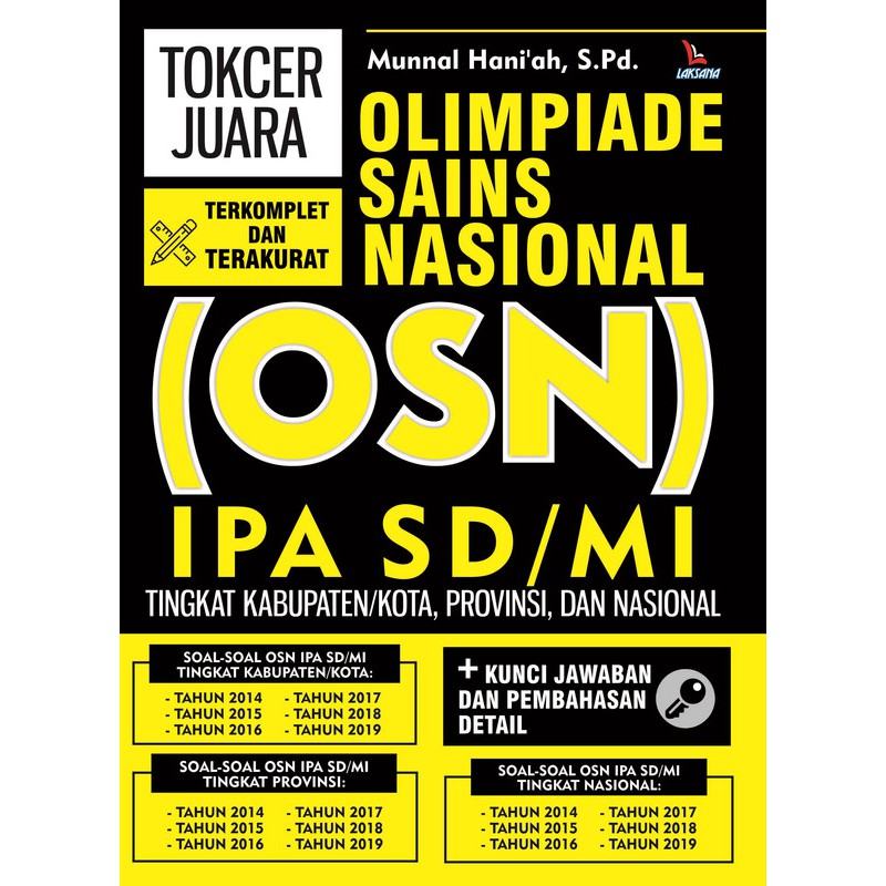 Tokcer Juara Olimpiade Sains Nasional Osn Ipa Sd Mi Lazada Indonesia