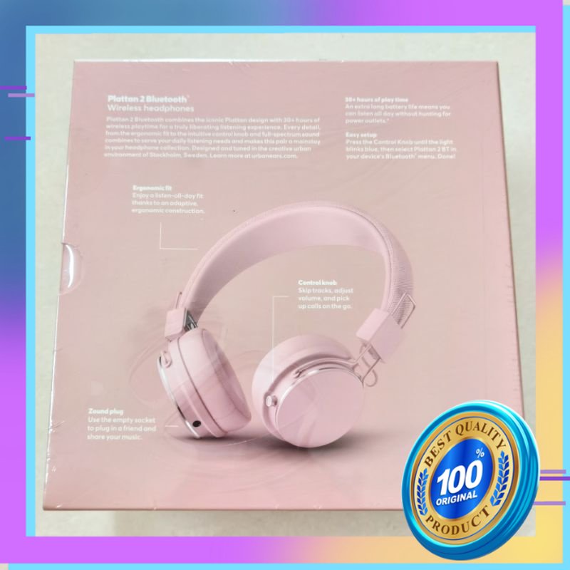 Urbanears Plattan II Headphone On-Ear Bluetooth Garansi Resmi