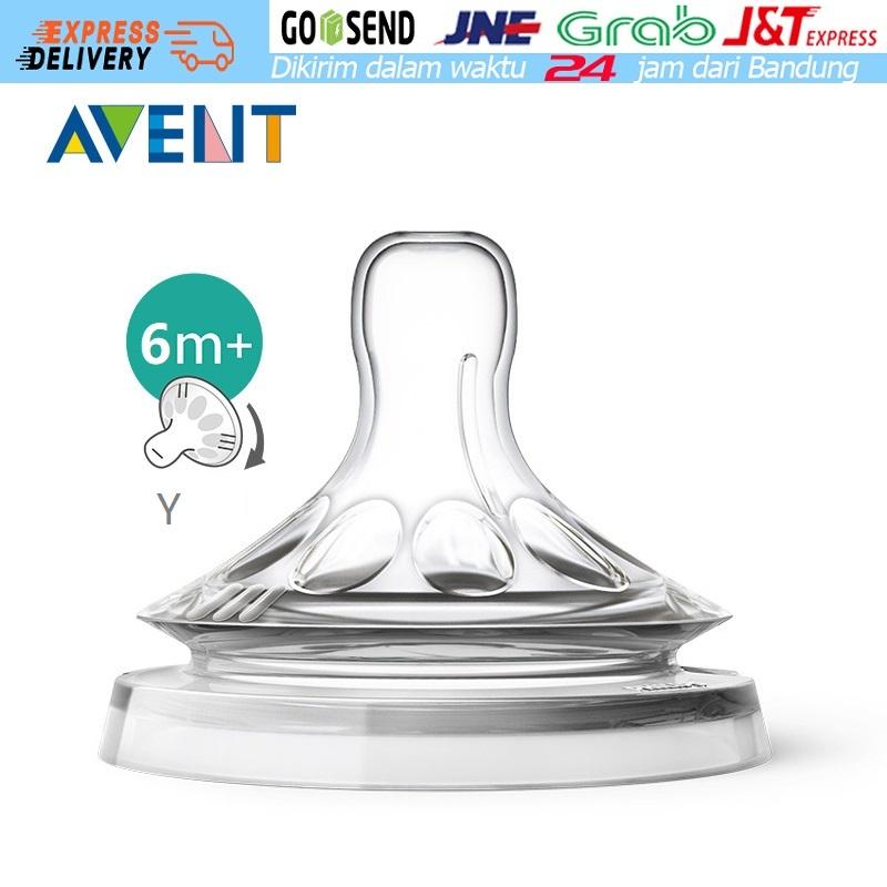 Natural Medium Flow Teats Nipple Cocok unutk Philips Avent Classic Bottle Cocok unutk 0~3Bulan/3~6Bulan/6Bulan+