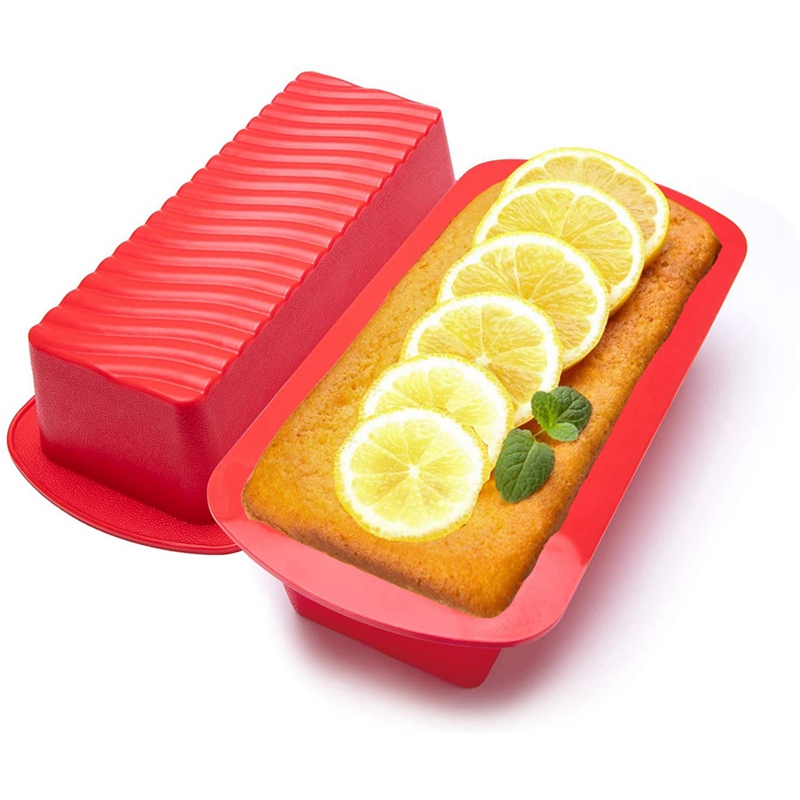 Silicone Loaf Tins Set of 2,Bread Tins for Baking,Non Stick Baking Tray,Silicone Bread Tin Set,Bakeware Moulds Pan