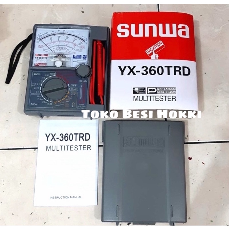 Multi tester Sunwa YX-360TRD / Multi tester Manual / Multimeter Analog ...