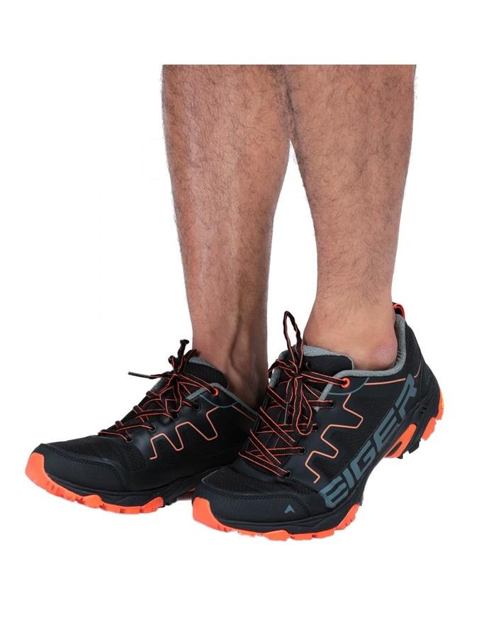 Sepatu Eiger Pulse Trail Run Man Shoes Black Orange 910003606 Original Lazada Indonesia