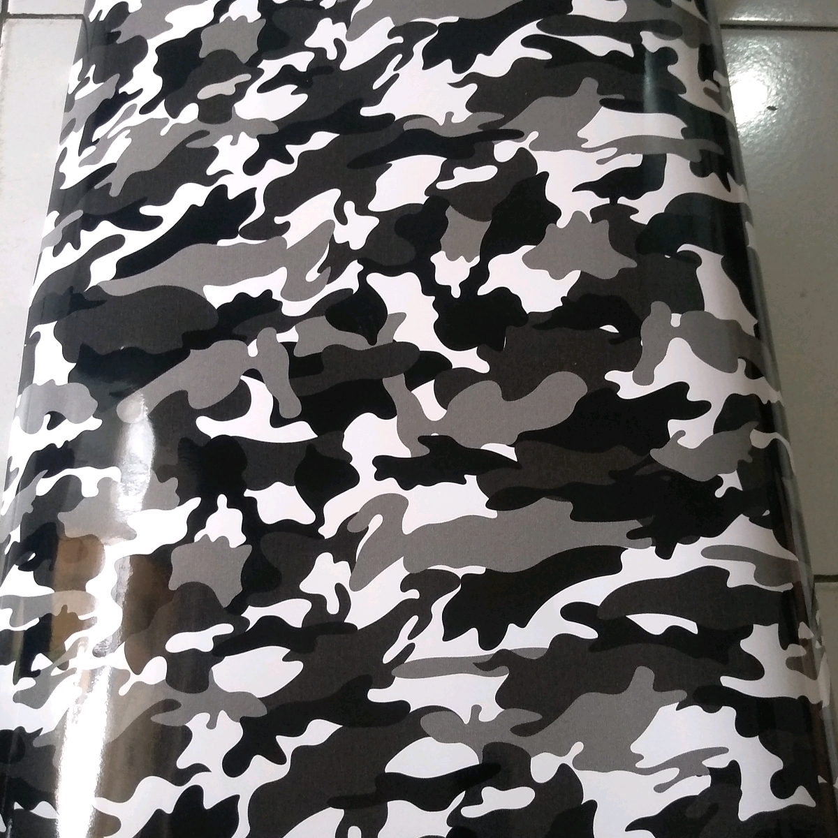 Stiker Skotlet Motif ARMY (Tentara) Warna PUTIH HITAM ABU-ABU (ukuran