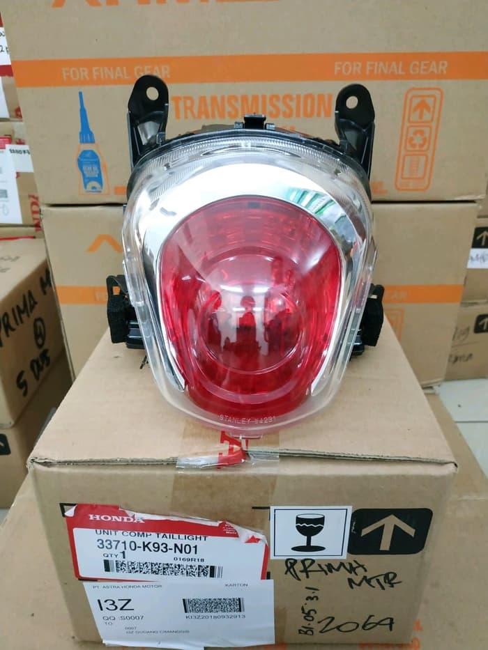 Reflektor Lampu Belakang Honda Scoopy Fi K93 Velg 12inchi 33710K9