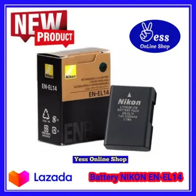 COD - Baterai / Battery Nikon EN-EL14 untuk DSLR Nikon D3100, D3200, D3300, D5100, D5200