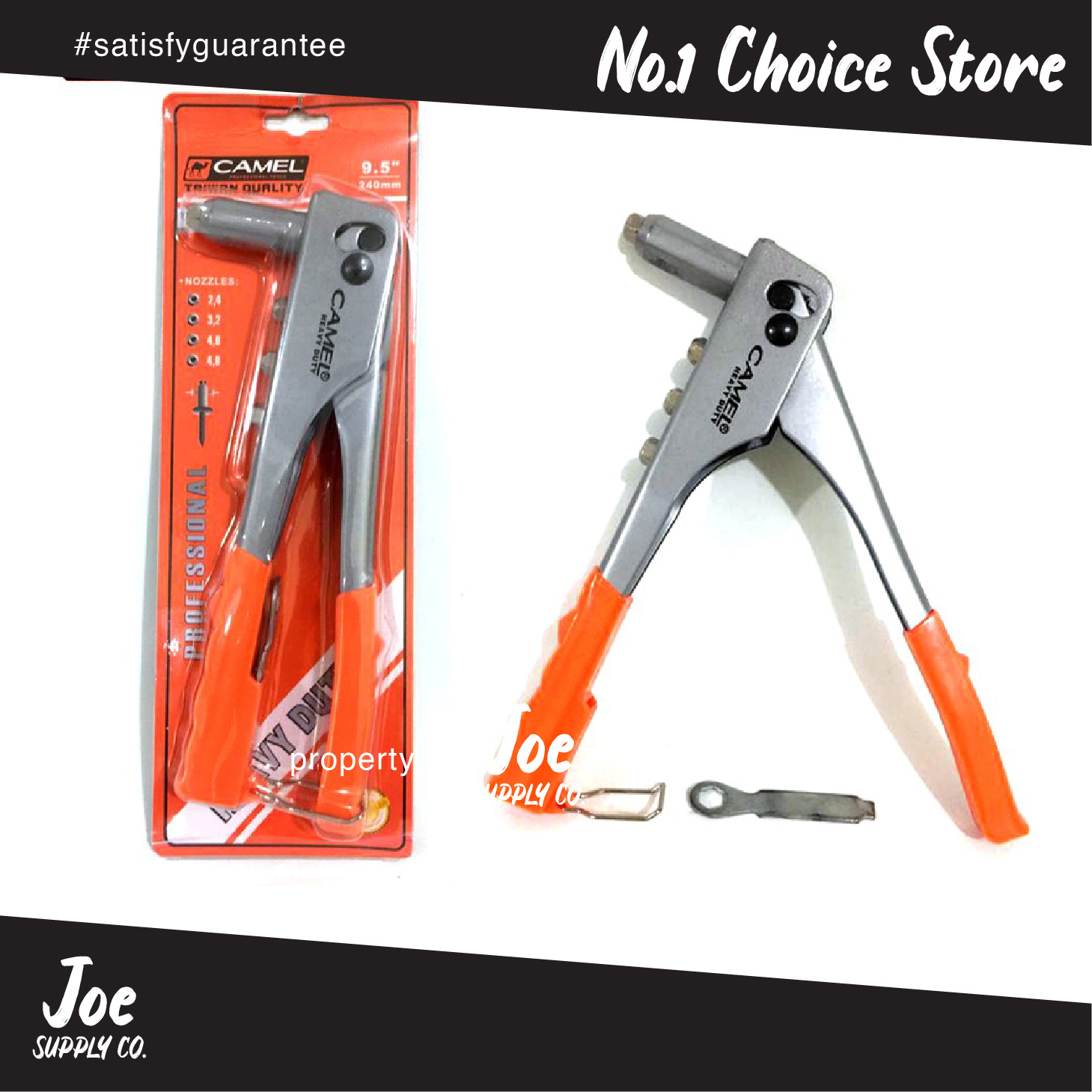 Tang Rivet Heavy Duty CAMEL Tang Rivet Taiwan Alumunim Quality 9.5