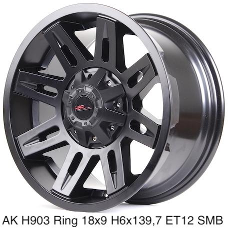 velg mobil offroad type ak hsr wheel ring 18 fortuner pajero hillux isi 4pcs