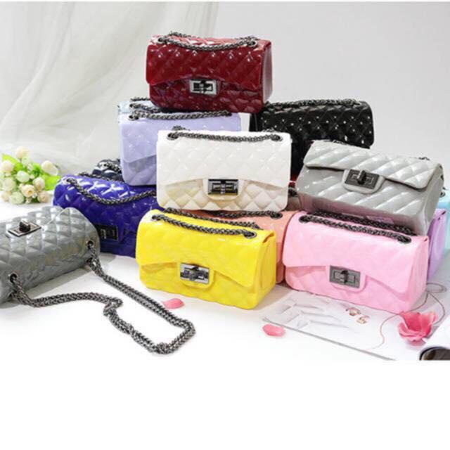 Importir.Online/ Tas jelly glossy import/ tas batam/ tas selempang/ handbag