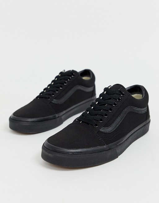 vans all balck