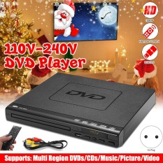 110V-240V USB Portable Multiple DVD Player ADH DVD CD SVCD VCD Disc Player Home Theatre System with Remote Control EU Plug