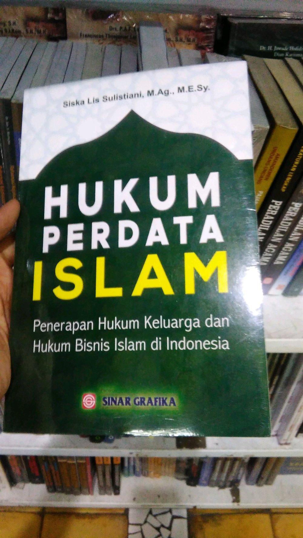 Buku Hukum Perdata Islam Penerapan Hukum Keluarga Dan Hukum Bisnis 