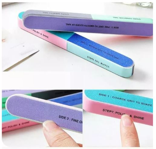 Giladiskon Kikir Kuku Nail Buffer Art Tool Amplas Penghalus Kuku Tangan Berkilau Perawatan Pedicure 7 Sisi Mudah Praktis Best Seller Cod Promo Termurah Lazada Indonesia