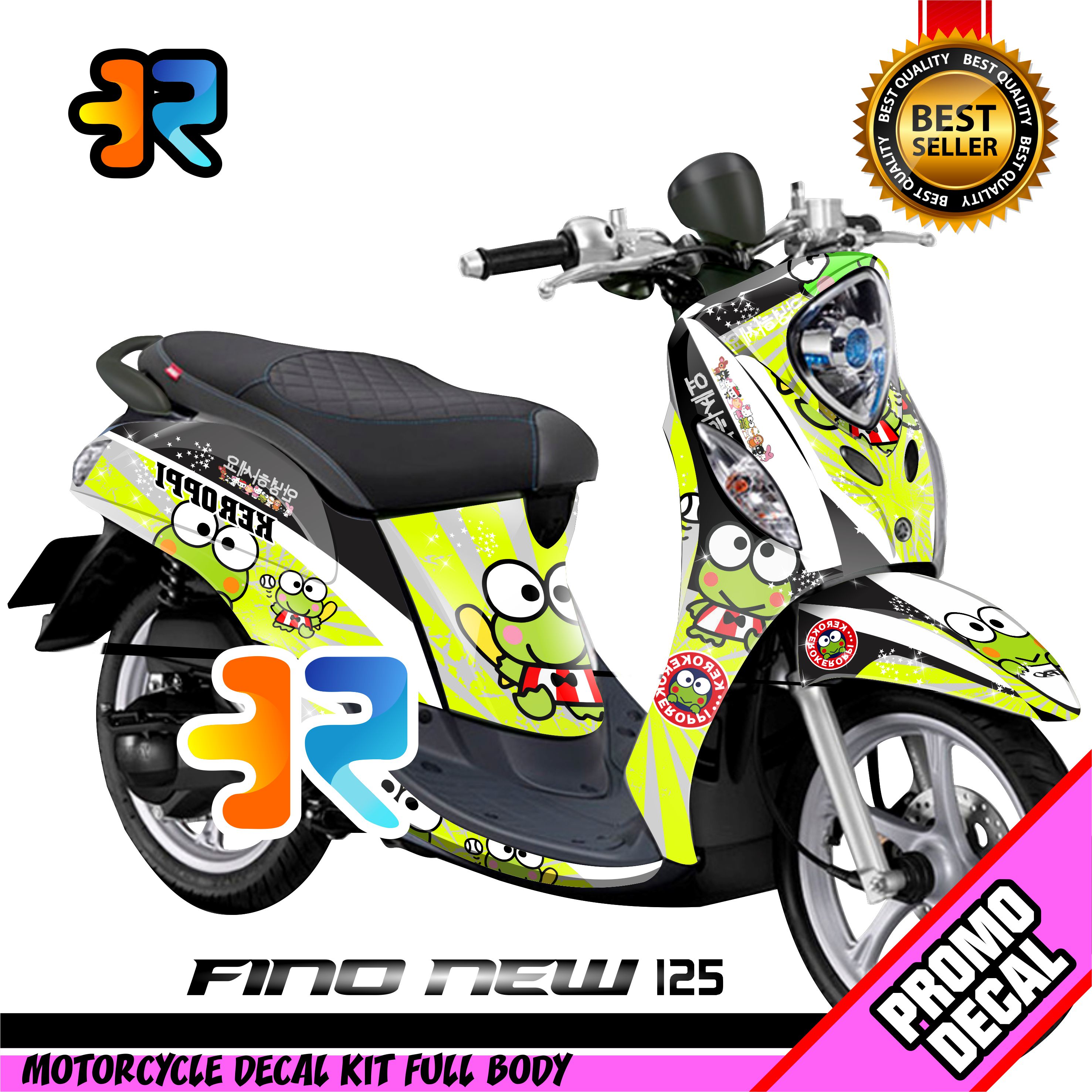 Decal Stiker Motor Fino 125 Full Body Kerropi Lazada Indonesia