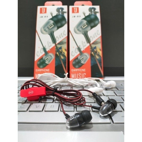 ASKARI AKSESORIS HANDSFREE HEADSET HF UBL JB-03 JB03 SUPER BASS