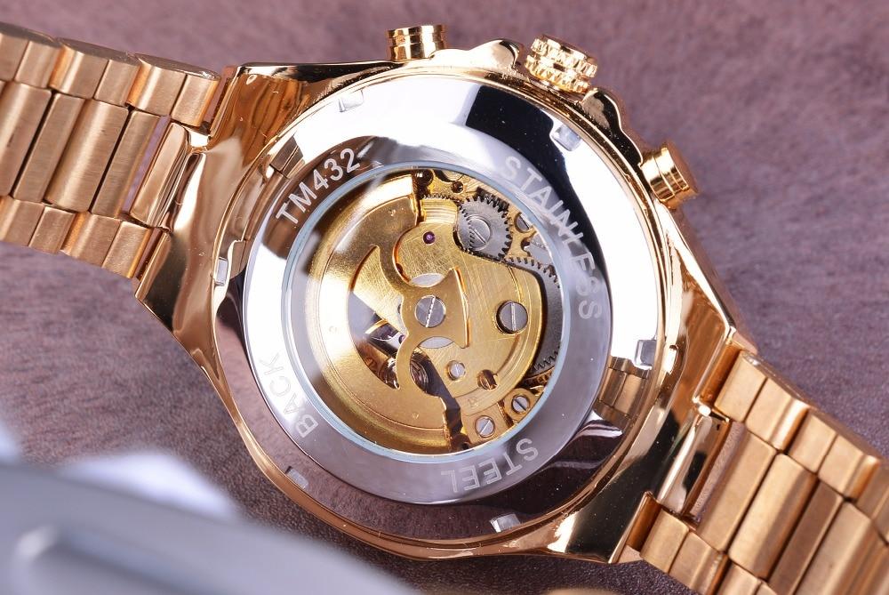 Original Winner Tm432 Jam Tangan Pria Premium Skeleton Design Analog Dual Otomatis Stainless Steel 44 Mm Anti Air 30 M Automatic Skeleton Watches Lazada Indonesia