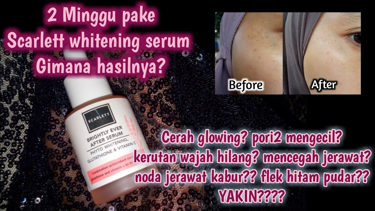 scarlett serum brightly ever