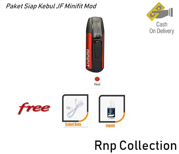 - Paket Siap Kebul JF Minifit Mod Minifit Starter Kit Pod Pods Vape Rokok Elektrik Minifit + Gratis Liquid - Paket Siap Kebul JF Minifit Mod Minifit Starter Kit Pod Pods Vape Rokok Elektrik Minifit + Gratis Liquid