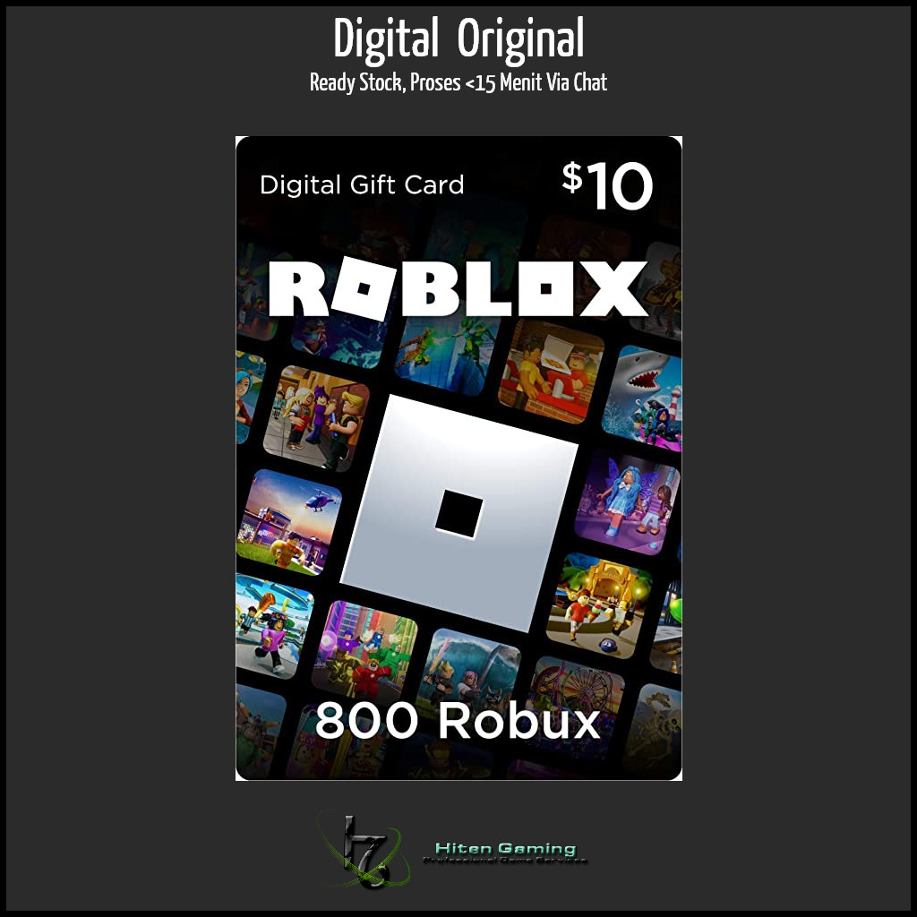 Roblox Gift Cards Global Digital Key | Lazada Indonesia