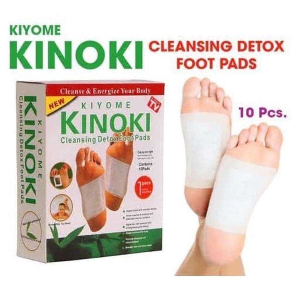 LOKA COD - 1 BOX 10 PCS Koyo Kinoki Original - Kinoki Foot Patch Koyo Detox - Putih