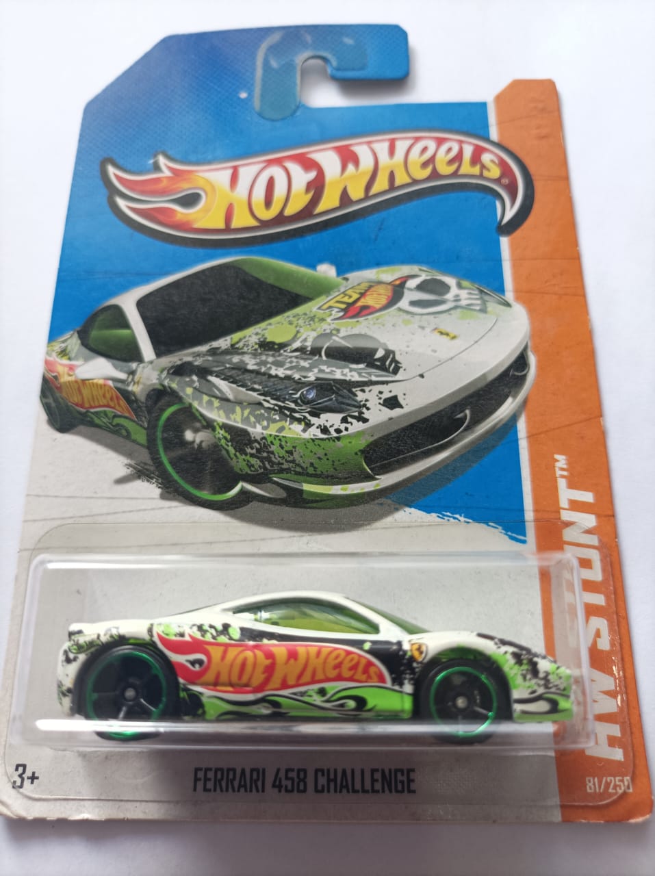 Hot wheels cheap ferrari 458 challenge