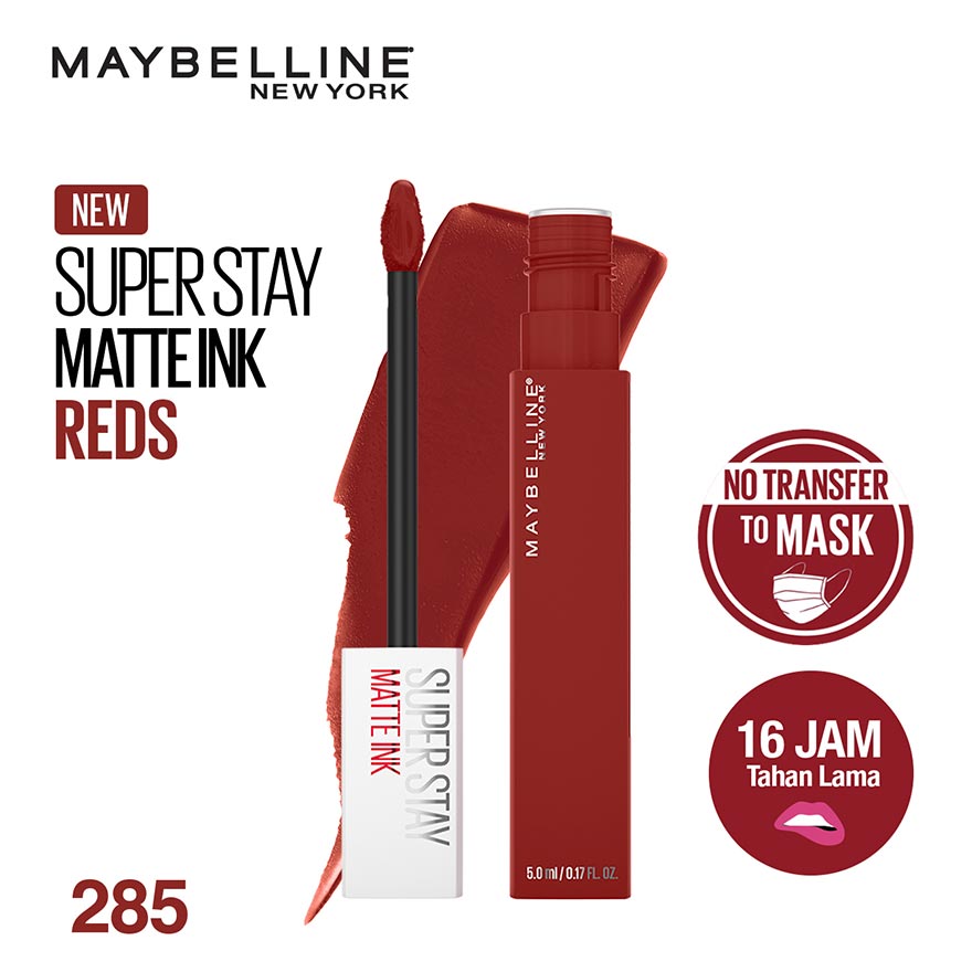 maybelline superstay matte ink no 285