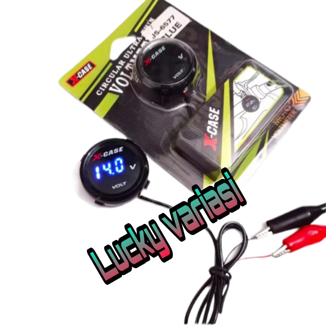 Voltmeter Volt meter Bulat / Voltmeter Led Digital / Voltmeter Motor