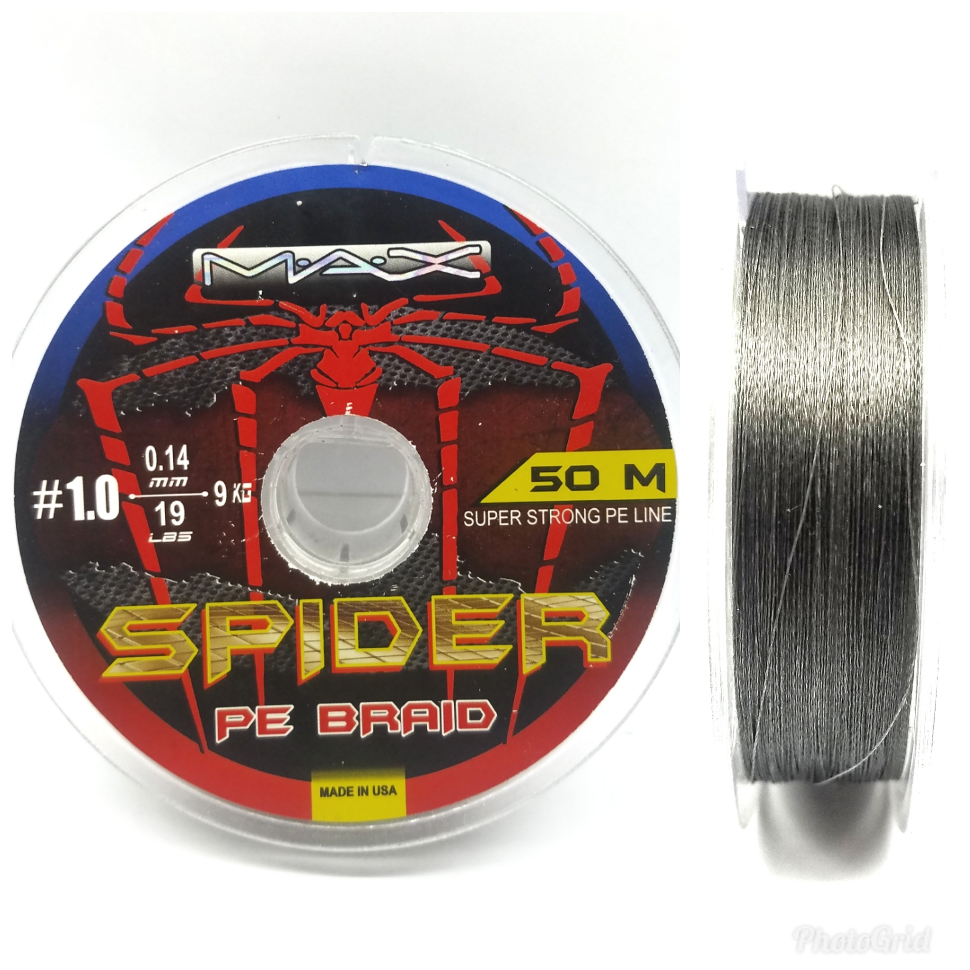 Senar Pancing Spider Braid PE 1-6