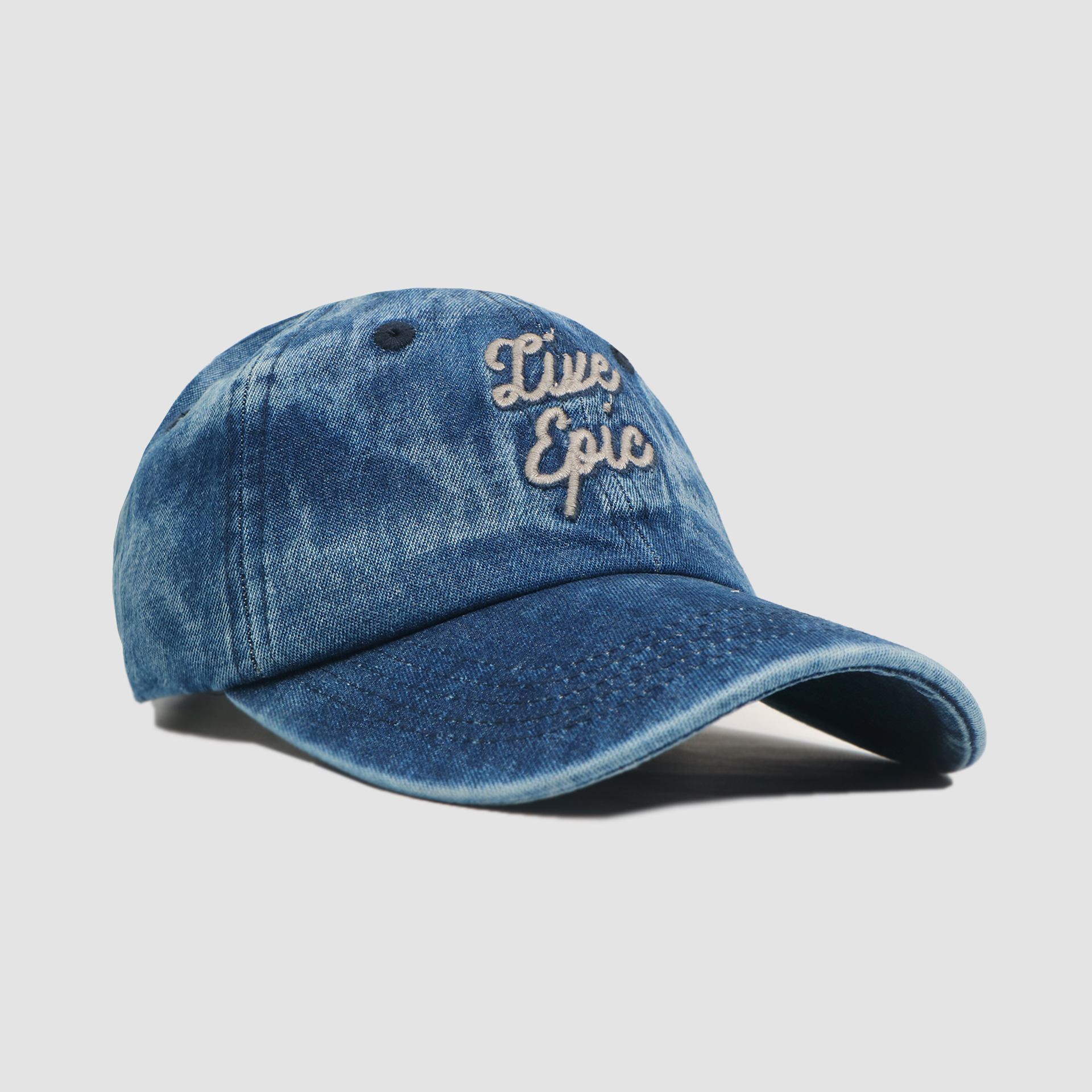BRODO - Topi Live Epic Washed Denim Hat 