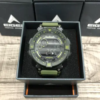 eiger watch digital