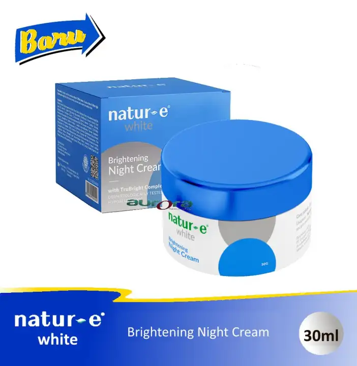 natur e brightening night cream