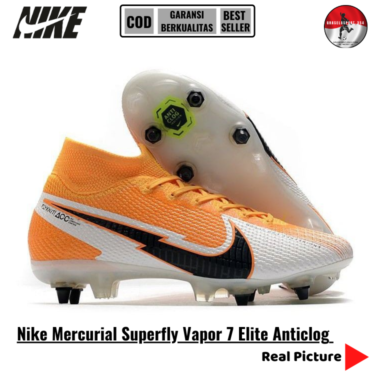 Jual Nike Mercurial White And Orange 
